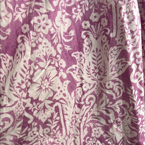 Abercrombie & Fitch Pink and White Midi A-Line Skirt New with tags never worn - Picture 2 of 4